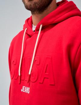 Sudadera Salsa Chico Logo roja