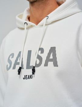 Sudadera Salsa Chico Logo blanca