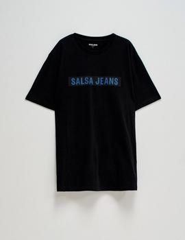 Camiseta Salsa Logo negra