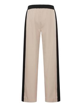 Pantalon B.Young Fluido tostado/negro