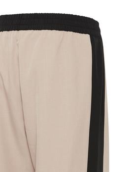 Pantalon B.Young Fluido tostado/negro