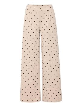 Pantalon Ichi Topitos beige