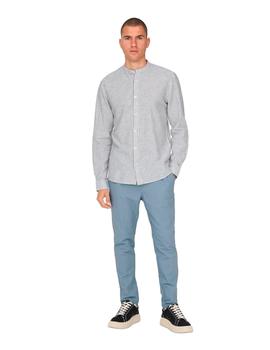 Camisa Only&Sons Caiden Rayas marina