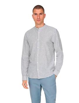 Camisa Only&Sons Caiden Rayas marina