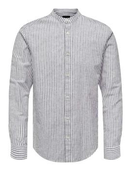 Camisa Only&Sons Caiden Rayas marina