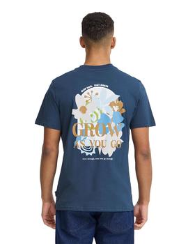 Camiseta Blend Grow marina