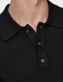 Polo Only&Sons Wyler Punto negro