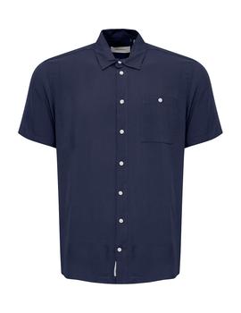 Camisa Blend M/C marina