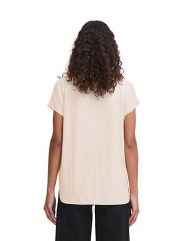 Camiseta Ichi Rebel beige