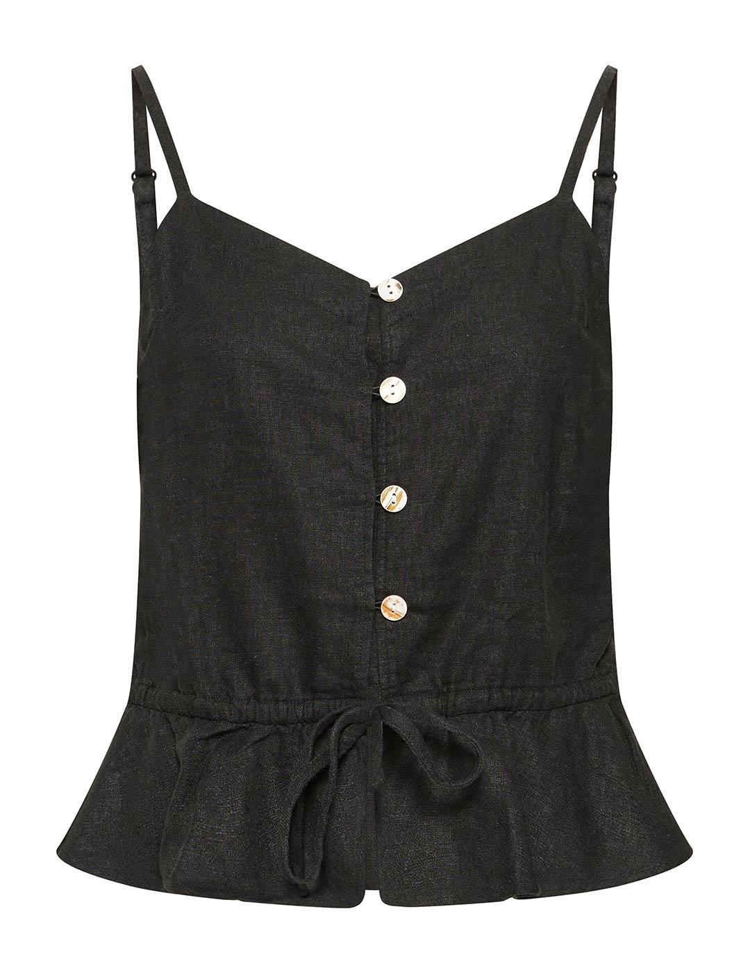 Top Ichi Botones negro